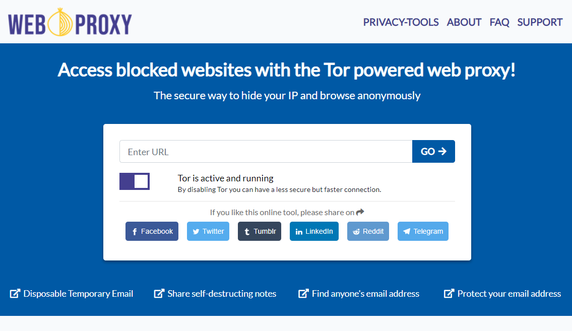 free proxy websites to access blocked websites